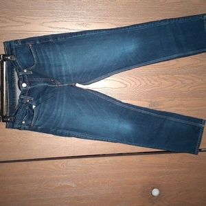 LEVI'S 511 Dark Wash Denim Skinny Jeans waist 32 length 30